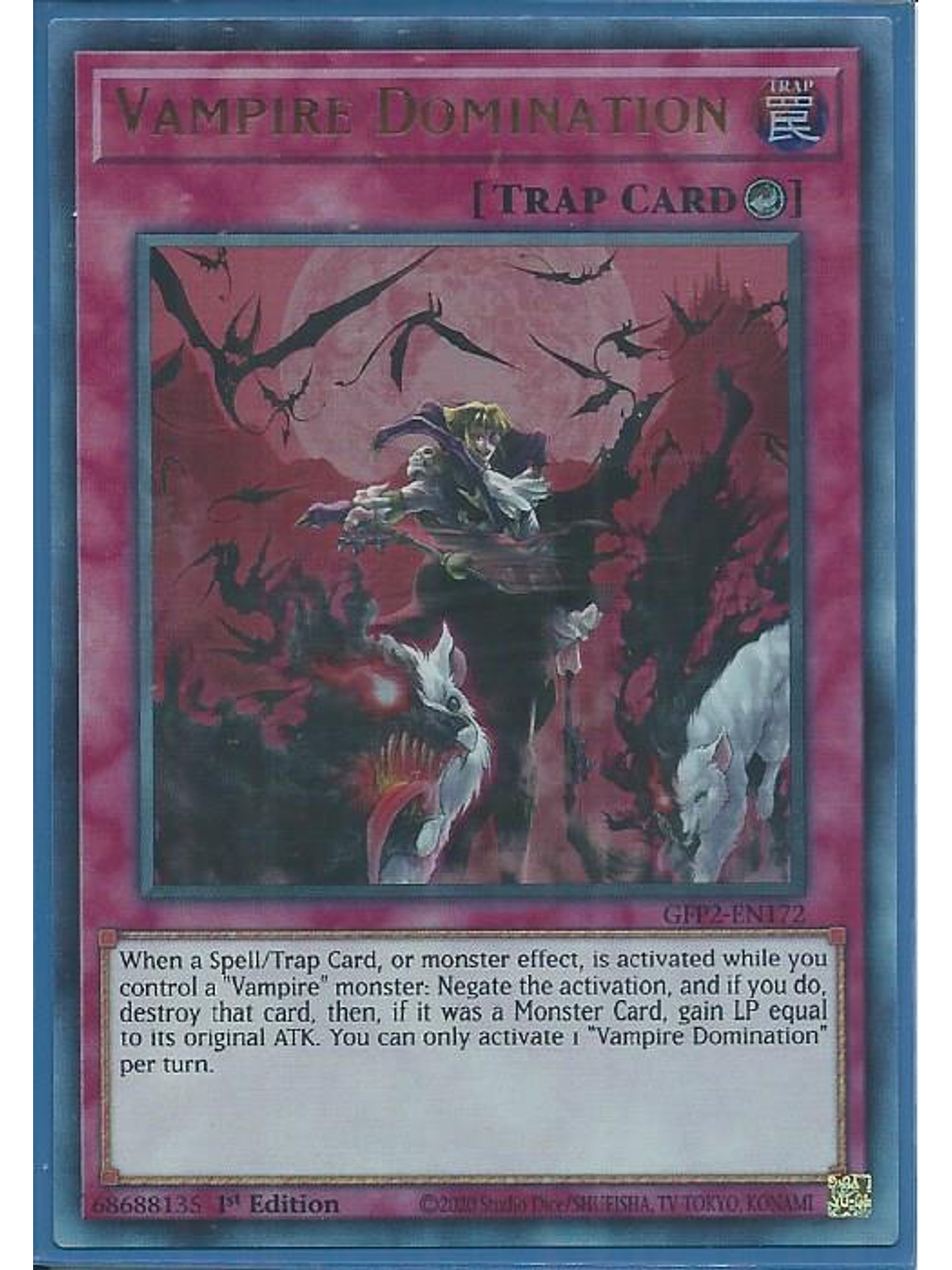 Vampire Domination - GFP2-EN172 - Ultra Rare 1st Edition 1