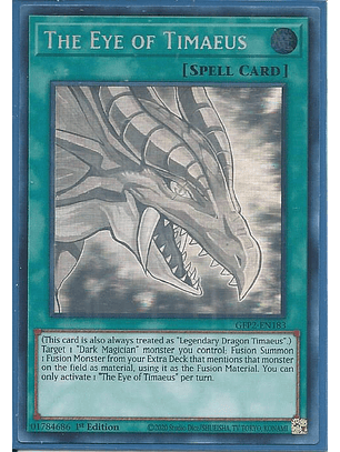 The Eye of Timaeus - GFP2-EN183 - Ghost Rare 1st Edition