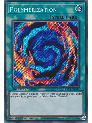 Polymerization - SGX1-ENA12 - Secret Rare 1st Edition