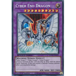 Cyber End Dragon - SGX1-ENG21 - Secret Rare 1st Edition