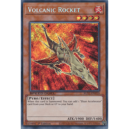 Volcanic Rocket - SGX1-ENH10 - Secret Rare 1st Edition