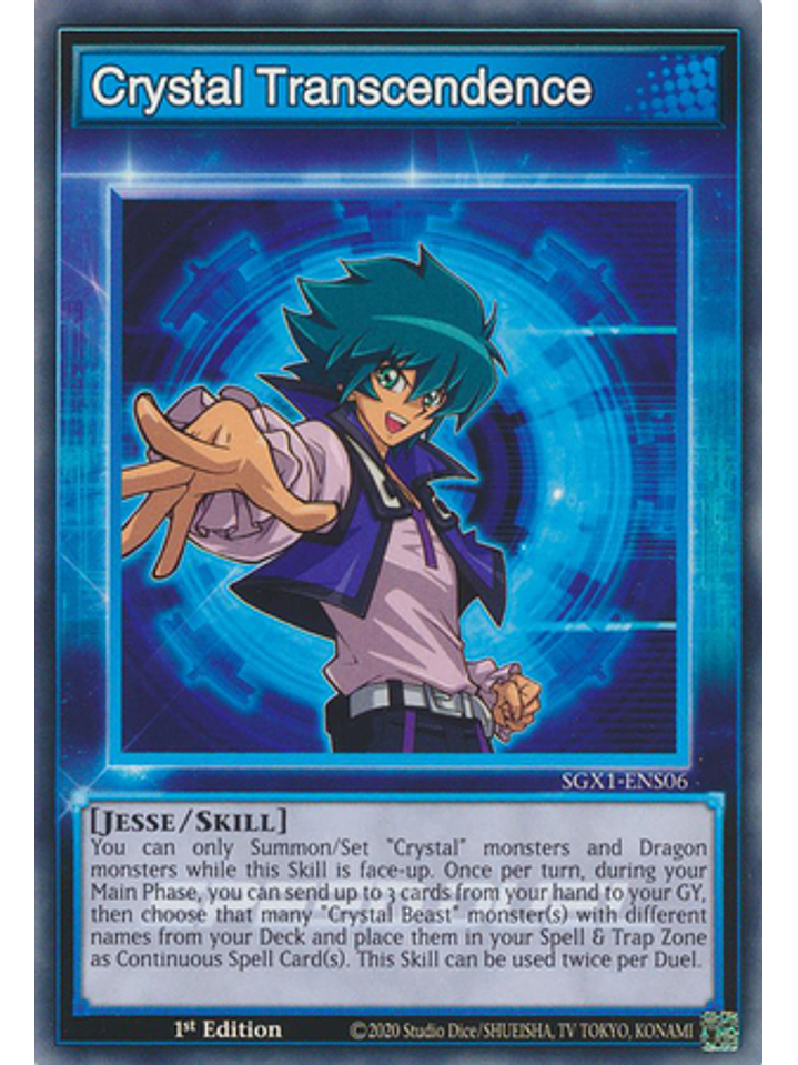 Crystal Transcendence - SGX1-ENS06 - Common 1st Edition 1