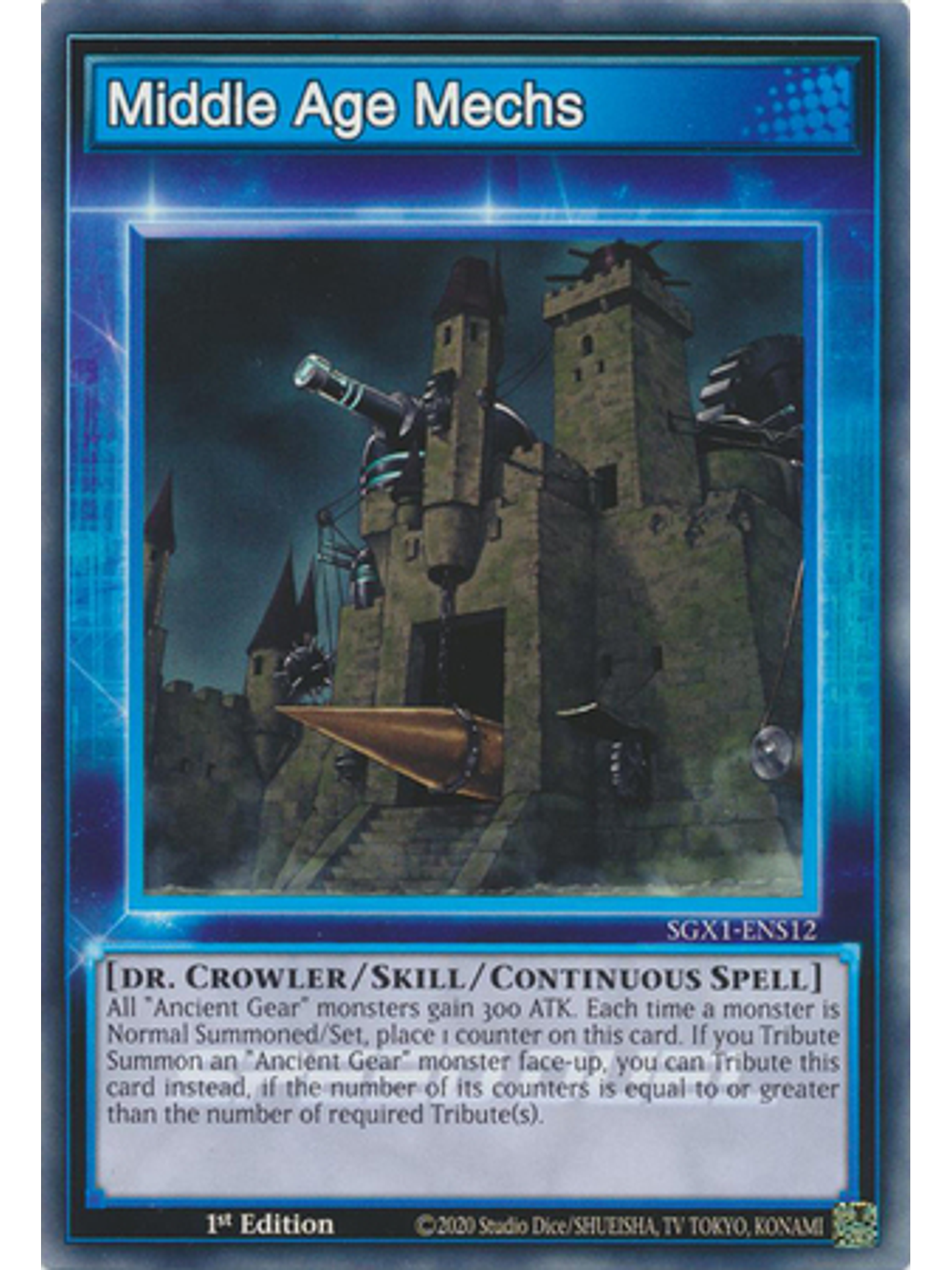 Middle Age Mechs - SGX1-ENS12 - Common 1st Edition 1