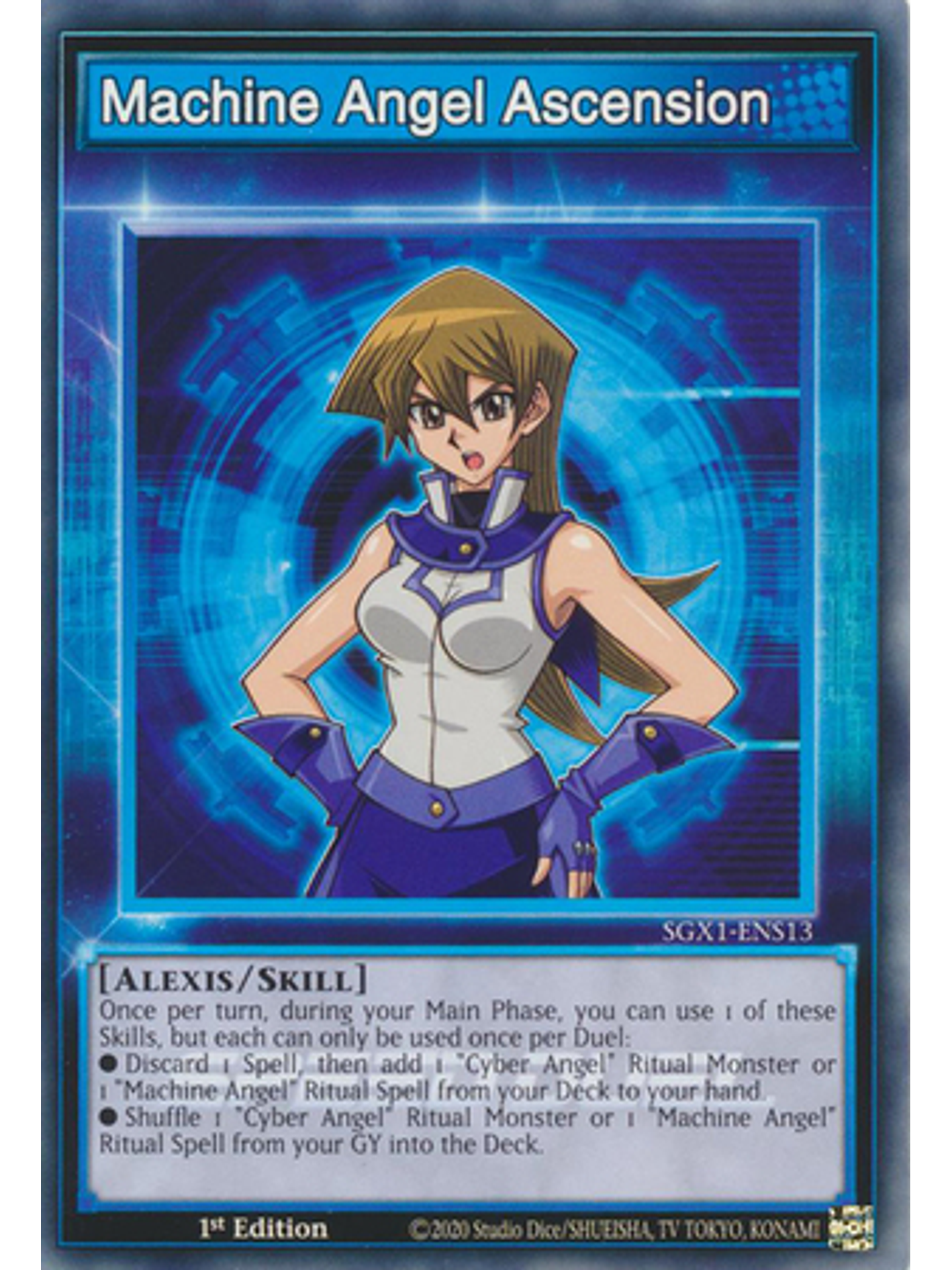 Machine Angel Ascension - SGX1-ENS13 - Common 1st Edition 1