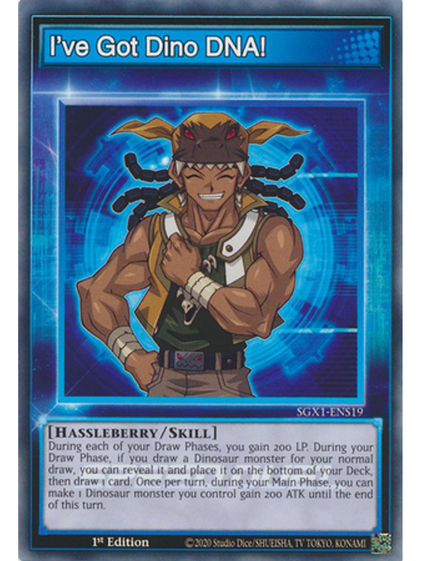 I've Got Dino DNA! - SGX1-ENS19 - Common 1st Edition 1