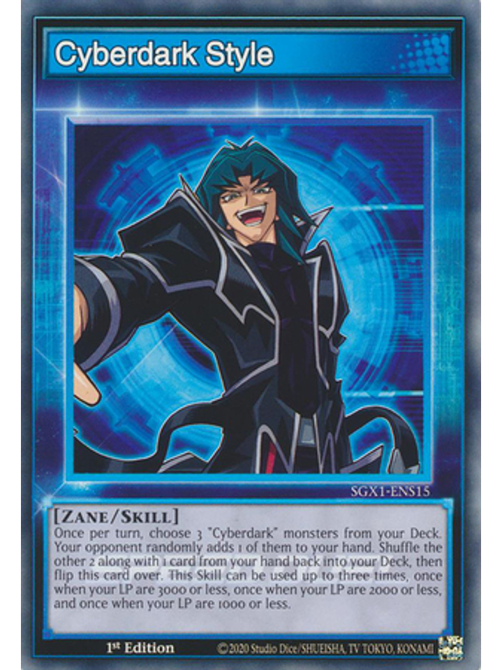 Cyberdark Style - SGX1-ENS15 - Common 1st Edition 1