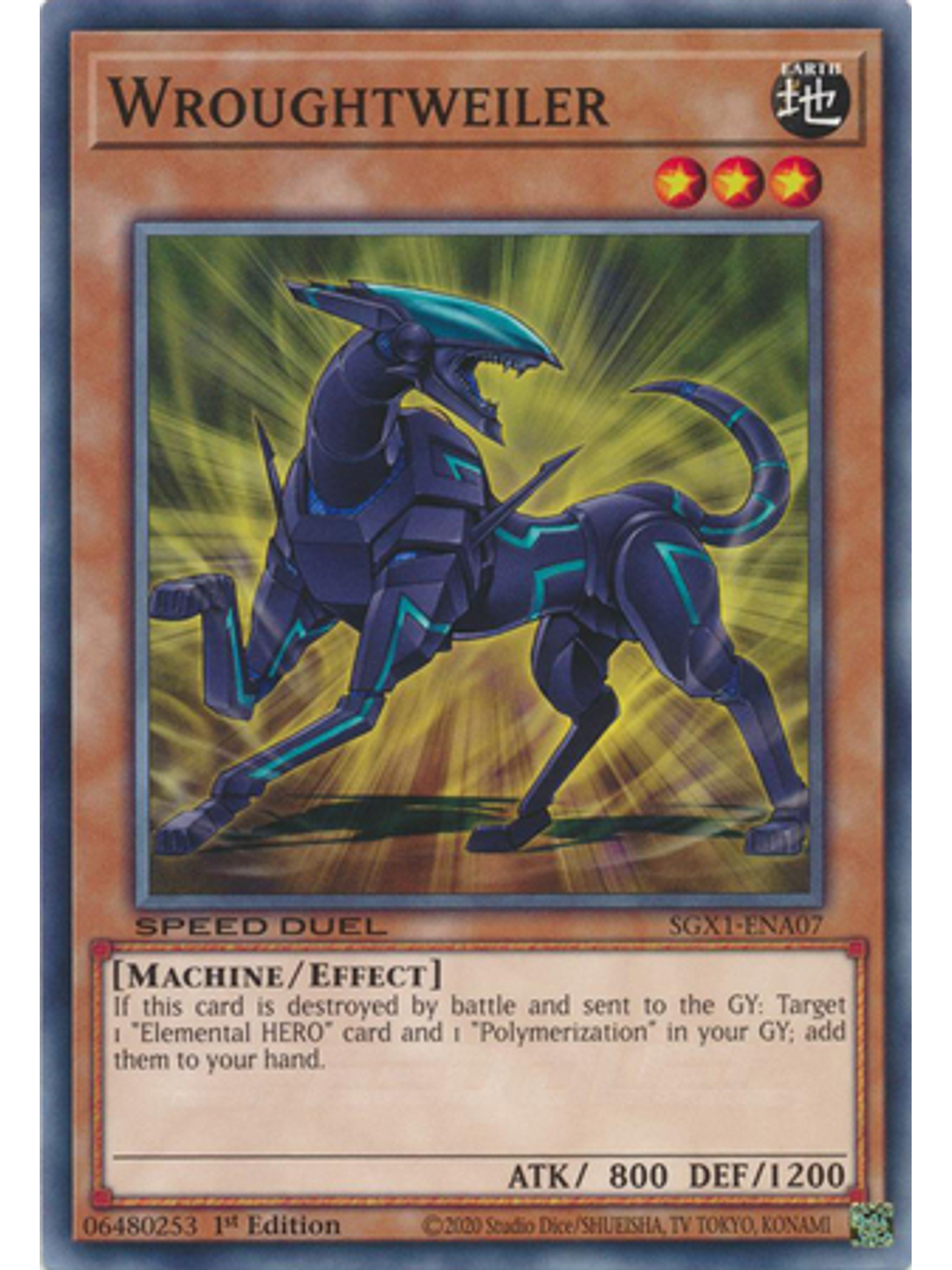 Wroughtweiler - SGX1-ENA07 - Common 1st Edition 1