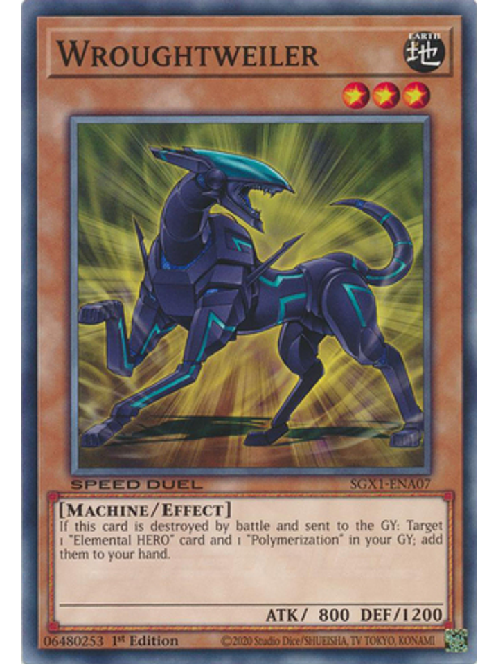Wroughtweiler - SGX1-ENA07 - Common 1st Edition 1