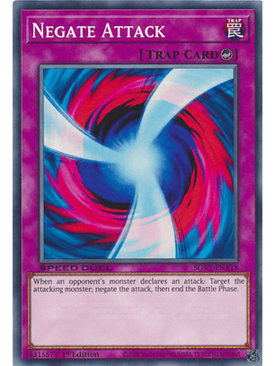 Negate Attack - SGX1-ENA18 - Common 1st Edition