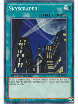 Skyscraper - SGX1-ENA15 - Common 1st Edition