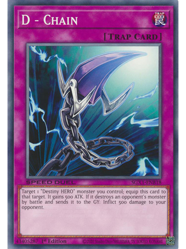 D - Chain - SGX1-ENB18 - Common 1st Edition 1