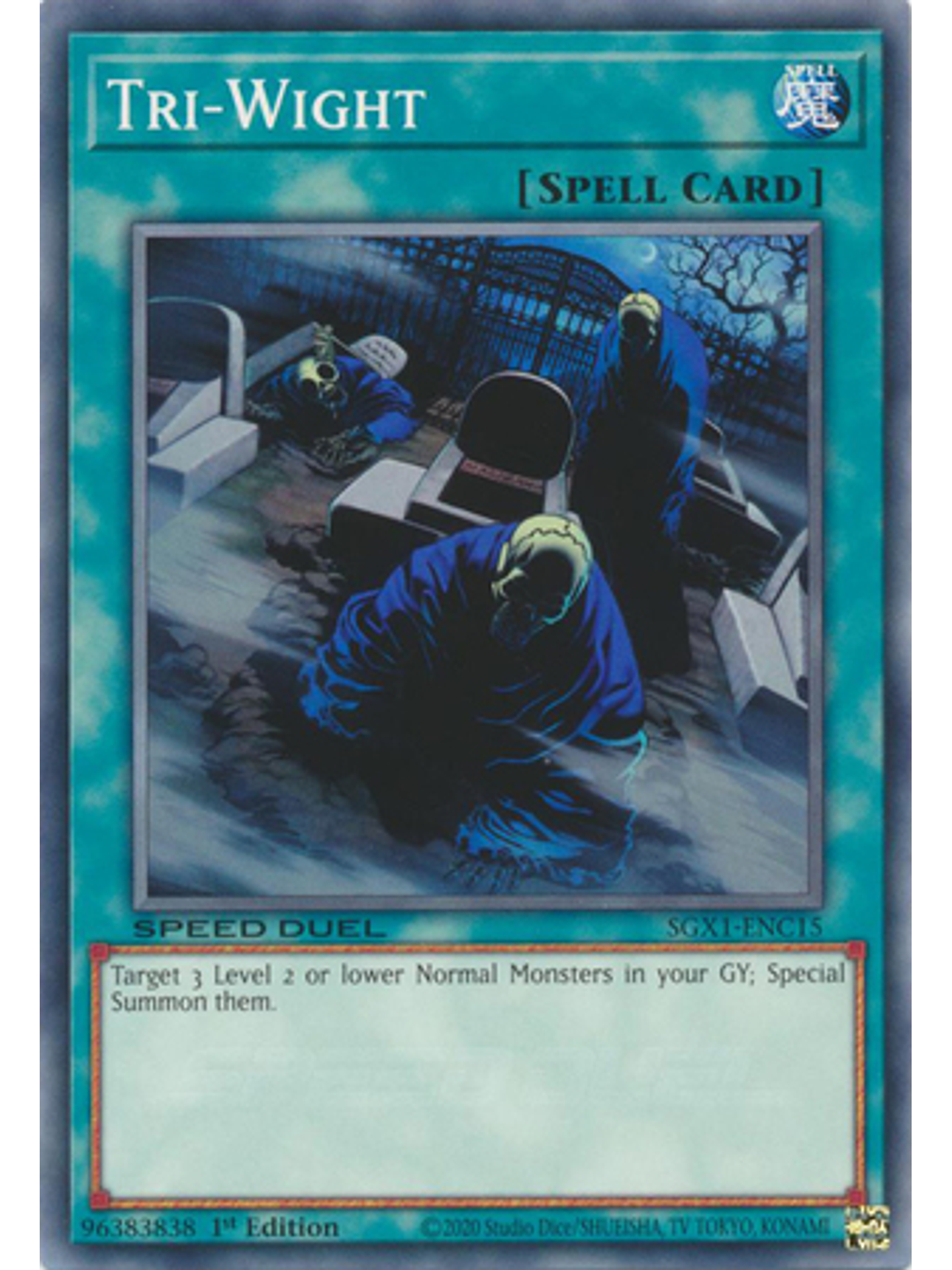 Tri-Wight - SGX1-ENC15 - Common 1st Edition 1