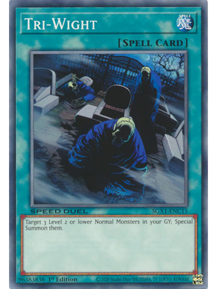 Tri-Wight - SGX1-ENC15 - Common 1st Edition 1