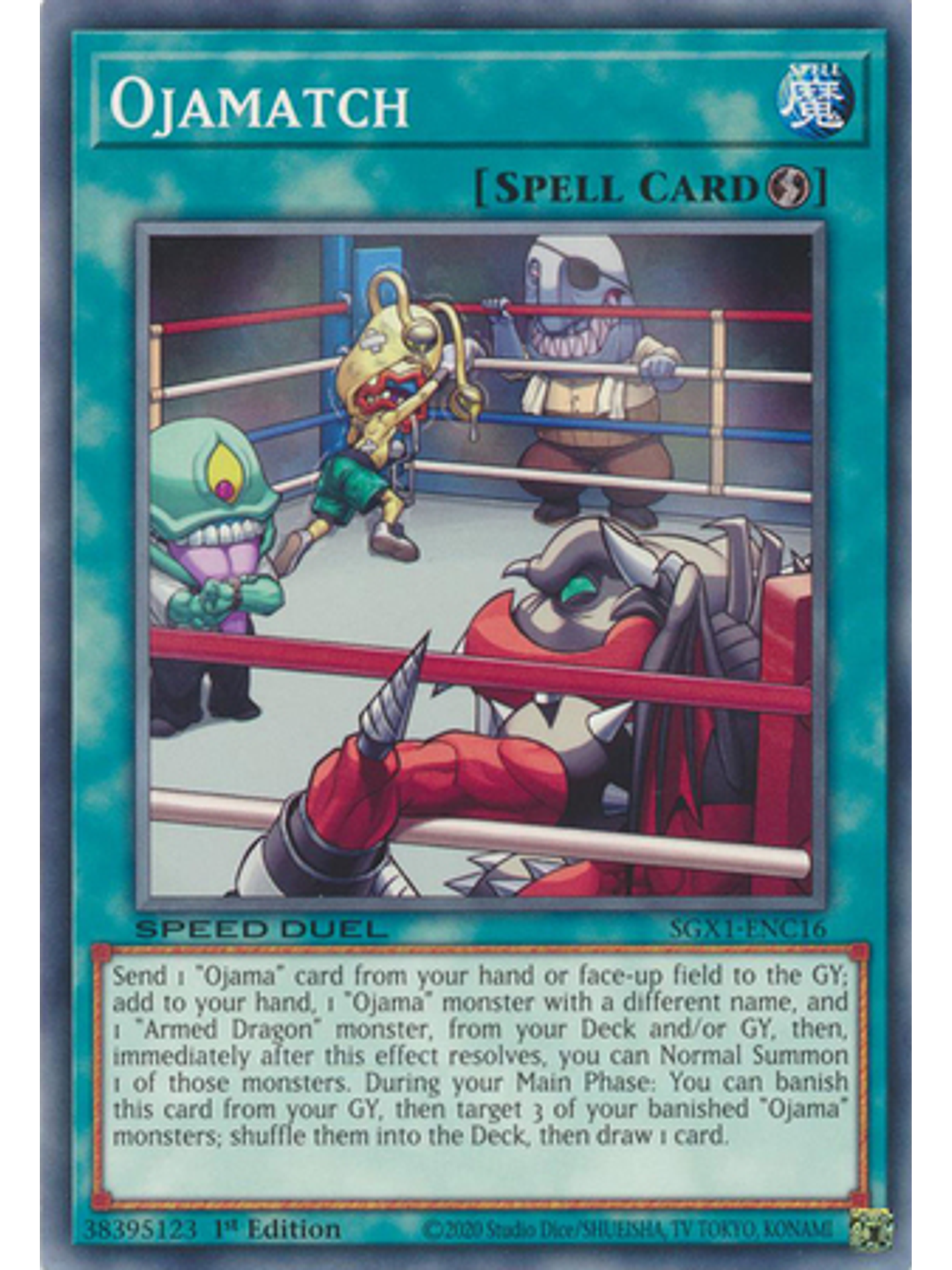 Ojamatch - SGX1-ENC16 - Common 1st Edition 1