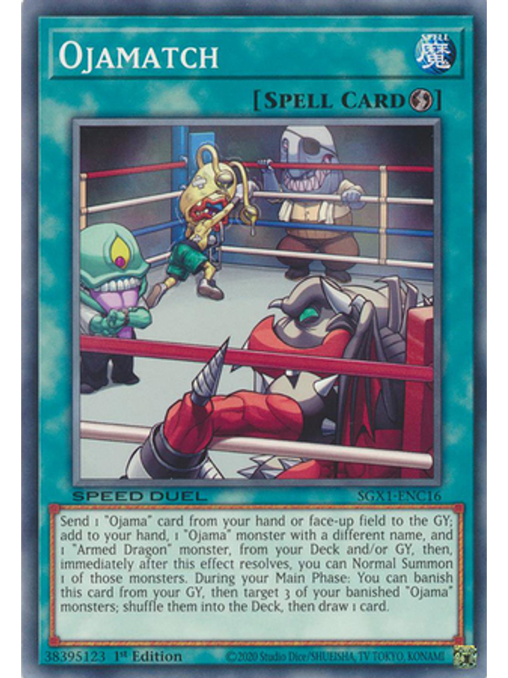 Ojamatch - SGX1-ENC16 - Common 1st Edition 1