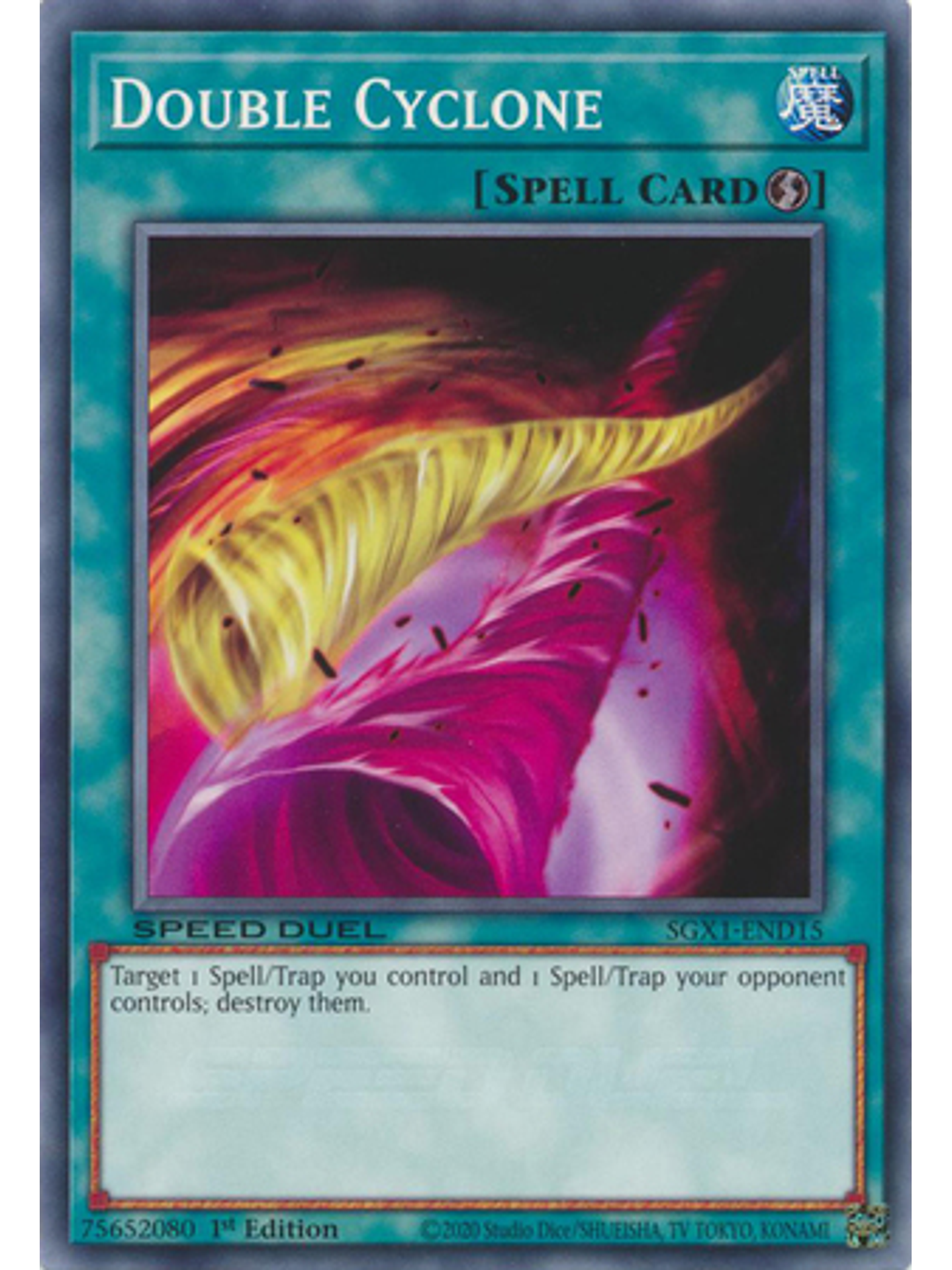 Double Cyclone - SGX1-END15 - Common 1st Edition 1