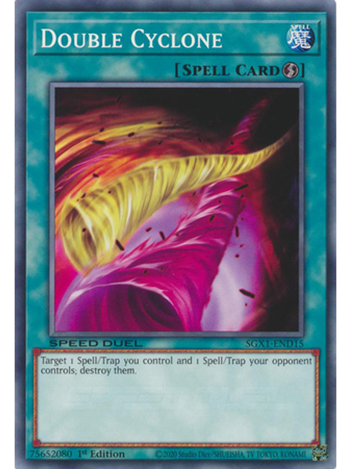 Double Cyclone - SGX1-END15 - Common 1st Edition 1