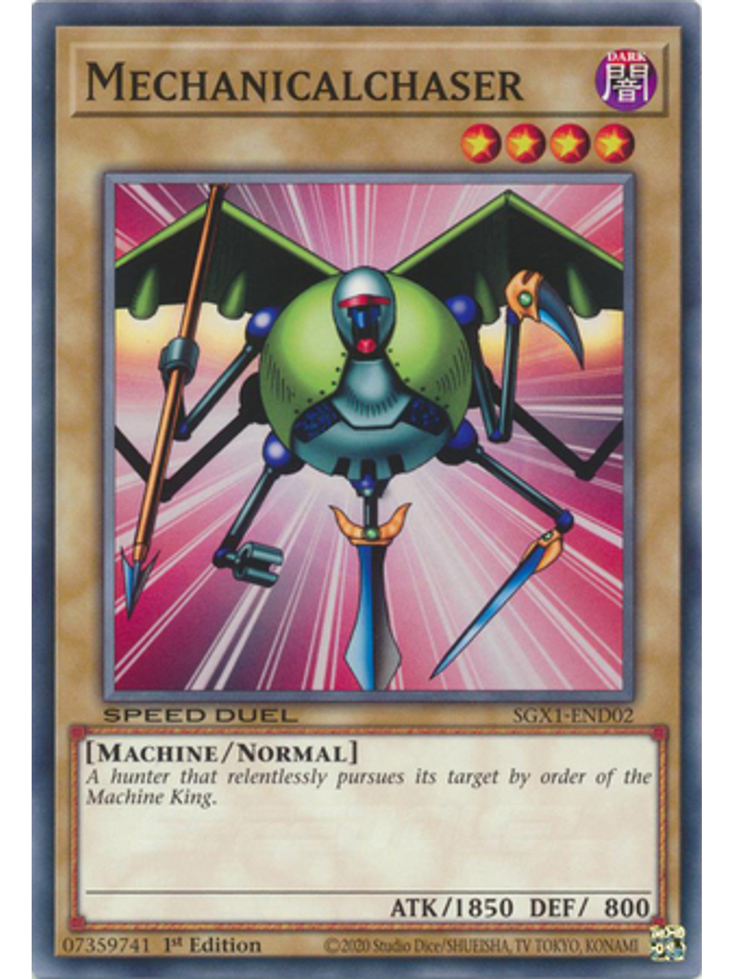 Mechanicalchaser - SGX1-END02 - Common 1st Edition 1