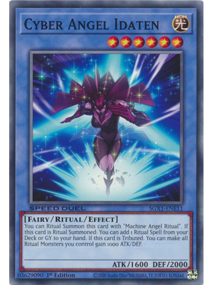 Cyber Angel Idaten - SGX1-ENE11 - Common 1st Edition 1