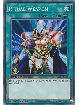 Ritual Weapon - SGX1-ENE14 - Common 1st Edition