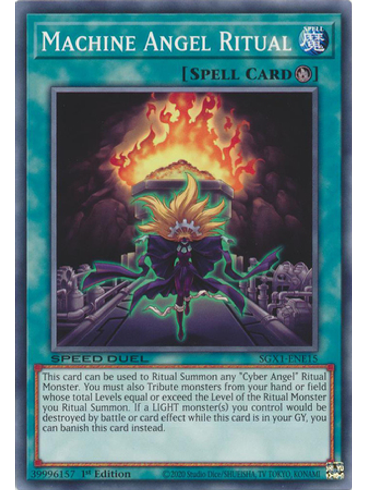 Machine Angel Ritual - SGX1-ENE15 - Common 1st Edition 1