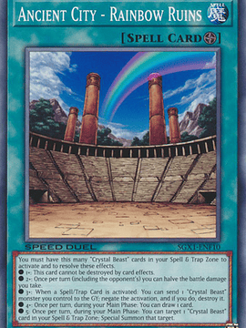 Ancient City - Rainbow Ruins - SGX1-ENF10 - Common 1st Edition