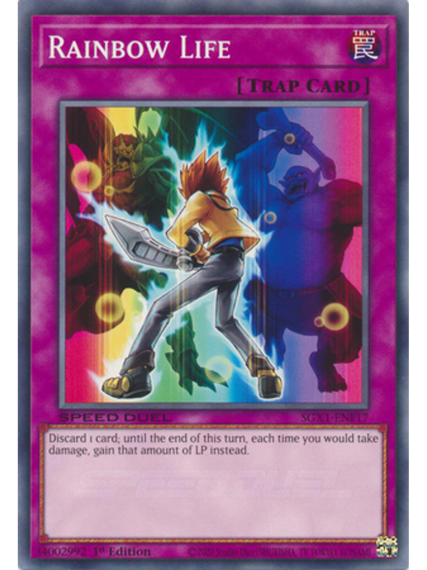 Rainbow Life - SGX1-ENF17 - Common 1st Edition 1