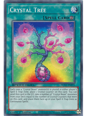Crystal Tree - SGX1-ENF15 - Common 1st Edition