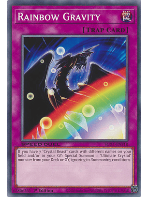 Rainbow Gravity - SGX1-ENF18 - Common 1st Edition