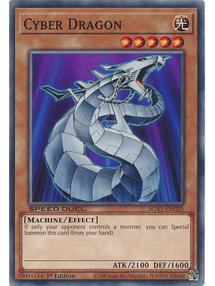 Cyber Dragon - SGX1-ENG01 - Common 1st Edition