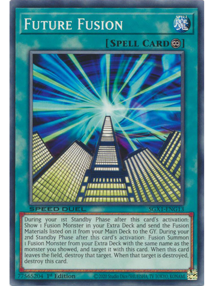 Future Fusion - SGX1-ENG13 - Common 1st Edition 1