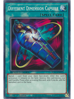 Different Dimension Capsule - SGX1-ENG12 - Common 1st Edition