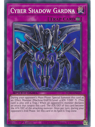 Cyber Shadow Gardna - SGX1-ENG17 - Common 1st Edition