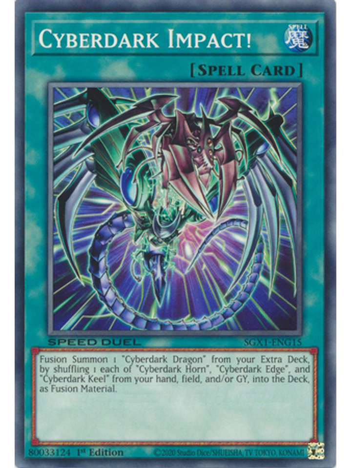 Cyberdark Impact! - SGX1-ENG15 - Common 1st Edition 1