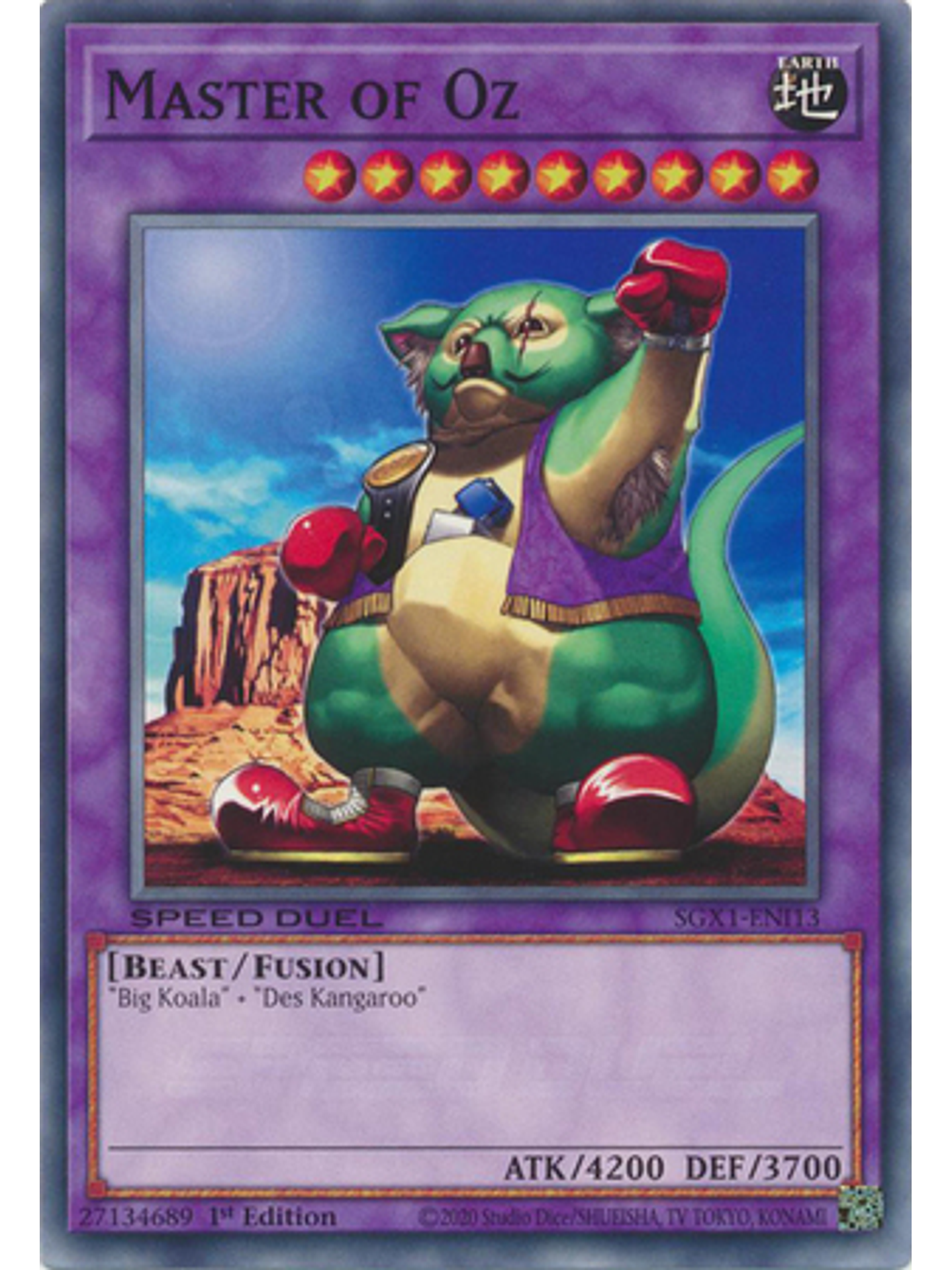 Master of Oz - SGX1-ENI13 - Common 1st Edition 1