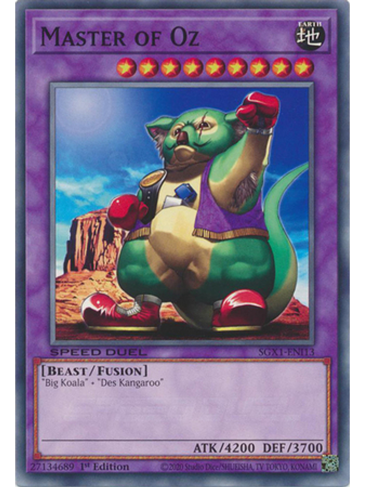 Master of Oz - SGX1-ENI13 - Common 1st Edition 1