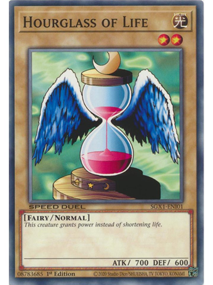 Hourglass of Life - SGX1-ENI01 - Common 1st Edition 1