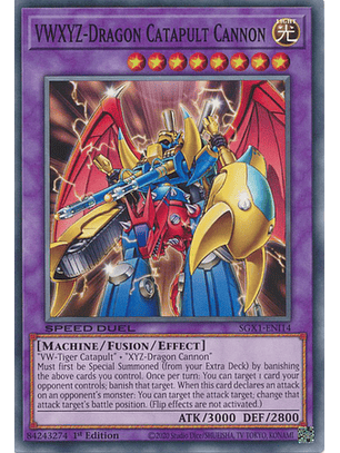 VWXYZ-Dragon Catapult Cannon - SGX1-ENI14 - Common 1st Edition