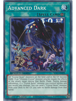Advanced Dark - SGX1-ENI20 - Common 1st Edition