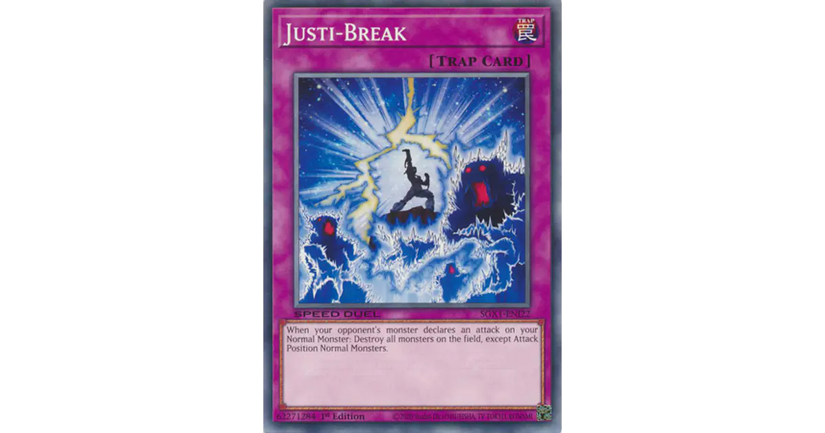 Justi-Break - SGX1-ENI22 - Common 1st Edition