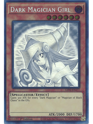 Dark Magician Girl - GFP2-EN177 - Ghost Rare 1st Edition