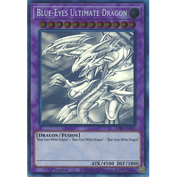 Blue-Eyes Ultimate Dragon - GFP2-EN181 - Ghost Rare 1st Edition