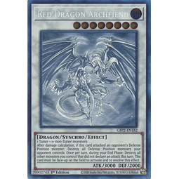 Red Dragon Archfiend - GFP2-EN182 - Ghost Rare 1st Edition