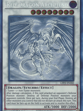 Red Dragon Archfiend - GFP2-EN182 - Ghost Rare 1st Edition