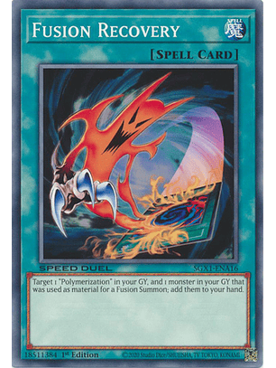 Fusion Recovery - SGX1-ENA16 - Common 1st Edition