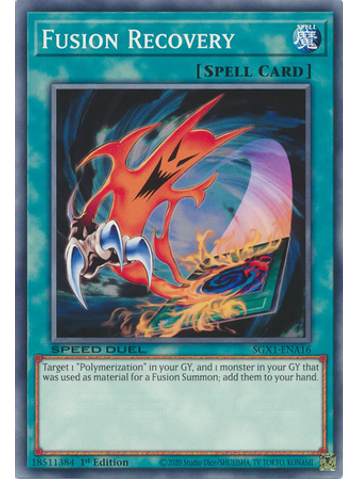 Fusion Recovery - SGX1-ENA16 - Common 1st Edition 1