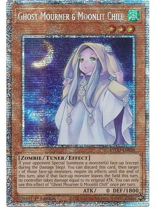 Ghost Mourner & Moonlit Chill - ETCO-EN036 - Starlight Rare 1st Edition