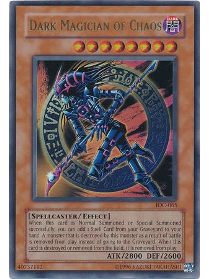 Dark Magician of Chaos - IOC-065 - Ultra Rare Unlimited 1