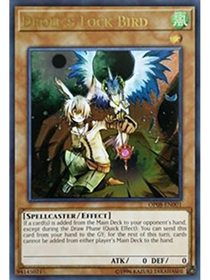 Ultimate Rare - Droll & Lock Bird - OP08-EN001 1