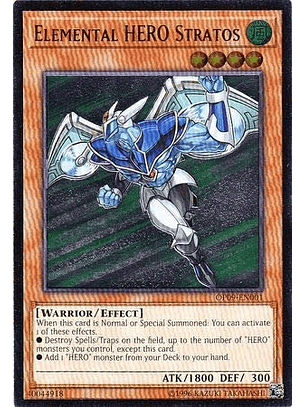 Ultimate Rare - Elemental HERO Stratos - OP09-EN001